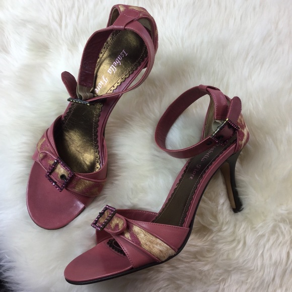 Isabella Fiore Shoes - 💖 Isabella Fiore Rhinestone Ankle Heels